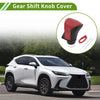 Lexus ES300h (2018-2023) Red Carbon Fiber 1 Pc Gear Shift Knob Cover