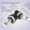 Car Driving Lamp 880 6000K 1 Pair 360�� LED Fog Light Bulbs