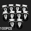 E34 E36 E38 E39 E46 for X5 100pcs Car Door Panel Clips Seal Ring Retainer