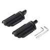 Harley Softail Touring Matte Black 10mm Pilot Mount Footpegs