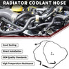Ford Escape 1.5L (2017-2019) - Black 1 Pcs Radiator Coolant Hose