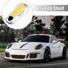 Porsche Panamera Cayenne Set Silver Tone Painted Key Fob Cover