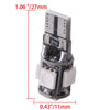 Car 12 x T10 Green LED Wedge Light Bulbs (W5W 194 168 2825 158 192)