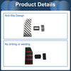 Ford Edge (2023) Silver Tone 3 x Automatic Foot Accelerator Pedal Covers