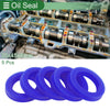 Oil seal TPU 30x45x8mm Rotary shaft seal blue 5 pcs