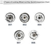 Jeep Compass Wheel Lock Lugnut Antitheft Removal Key Socket