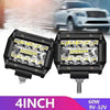 Truck SUV ATV Offroad Vehicle LED Work Light Bar 60W