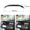 Ford Mustang 2015-2022 Real Carbon Fiber Rear Trunk Spoiler Wing Cover Trim