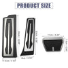 BMW X3 X4 - Metal Rubber 3 Pcs Accelerator & Brake Pedal Covers Set