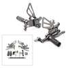 Honda CBR954RR, CBR929RR CNC Adjustable Rearset Footpegs (2002-2003)