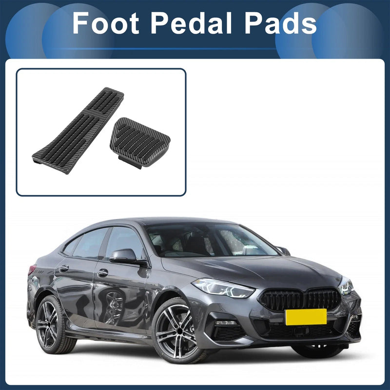 BMW 3 Black Carbon Fiber Automatic Foot Accelerator Pedal Covers