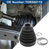 Land Rover LR3 Outer CV Joint Boot Kit w/ Clamps (2005-2009)