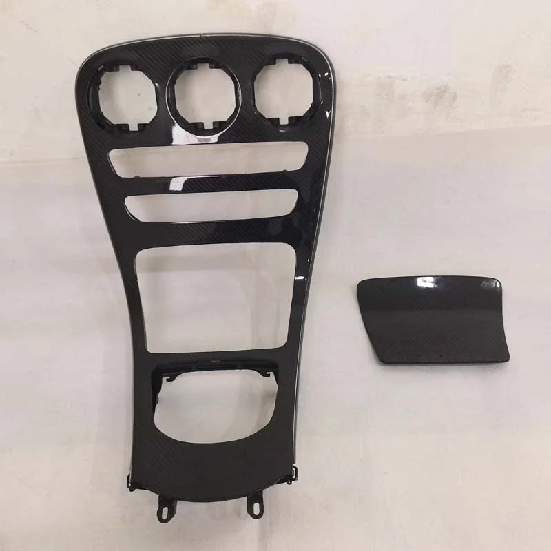 Benz W205 Sedan 19-20 / X253 20 Real Gloss Carbon Fiber Replace Console Panel