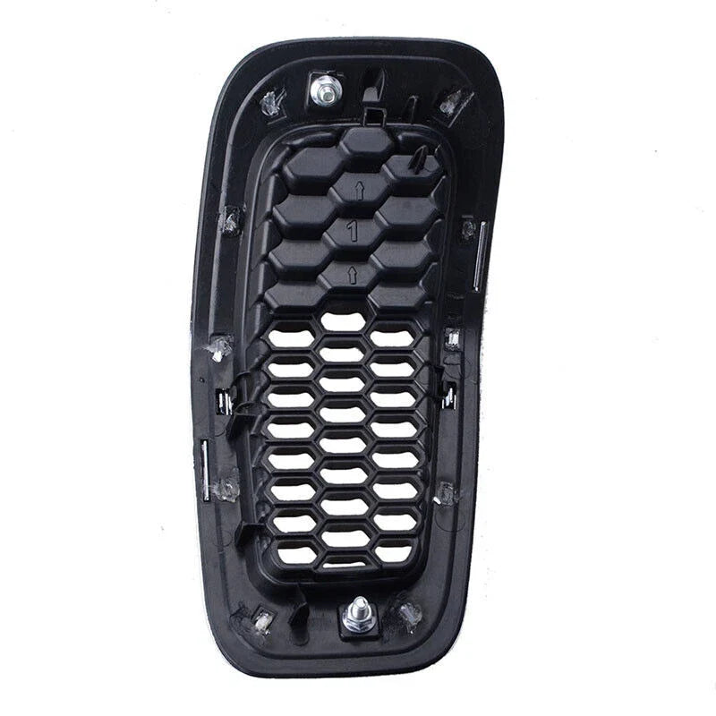 Jeep Cherokee Chrome Covers 7 x Honeycomb Mesh Grill Inserts (2014-2018)