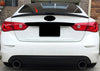 Infiniti Q50 Sedan ABS Black Rear Spoiler Wing (2014-2024)