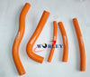 Suzuki RM125 Yellow Silicone Radiator Hose (1996-2000)