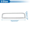 Jeep Gladiator JT (2020-2024) 7 x ABS Silver Hood Air Outlet Vent Cover Trim