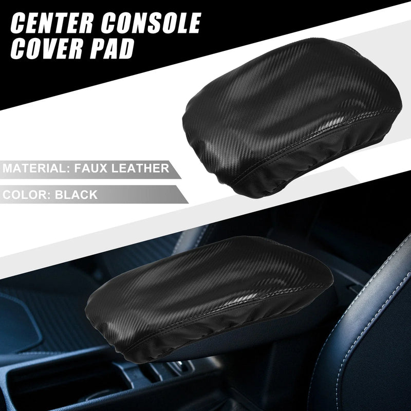 Chevrolet Equinox (2018-2023) Faux Leather Black Center Console Cover Pad