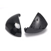 Peugeot 207 Gloss Black Replacement Side Wing Mirror Caps Covers (2006–2013)