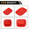 Jeep Gladiator JT (2020-2024) Red Exterior Door Handle Bowl Cover Trims