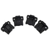 Lock Catcher / 5.5x5.3x3.5cm / Black Plastic 4 x