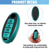 Nissan Cabstar Green Silicone Key Fob Case Cover Protector