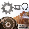 Dirt Bike Mini Bike Sprocket/420 10T 20mm/Motorcycle Front Engine Sprocket
