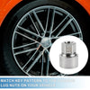 Porsche Wheel Lock Lugnut 3/4" Anti-theft Key Socket
