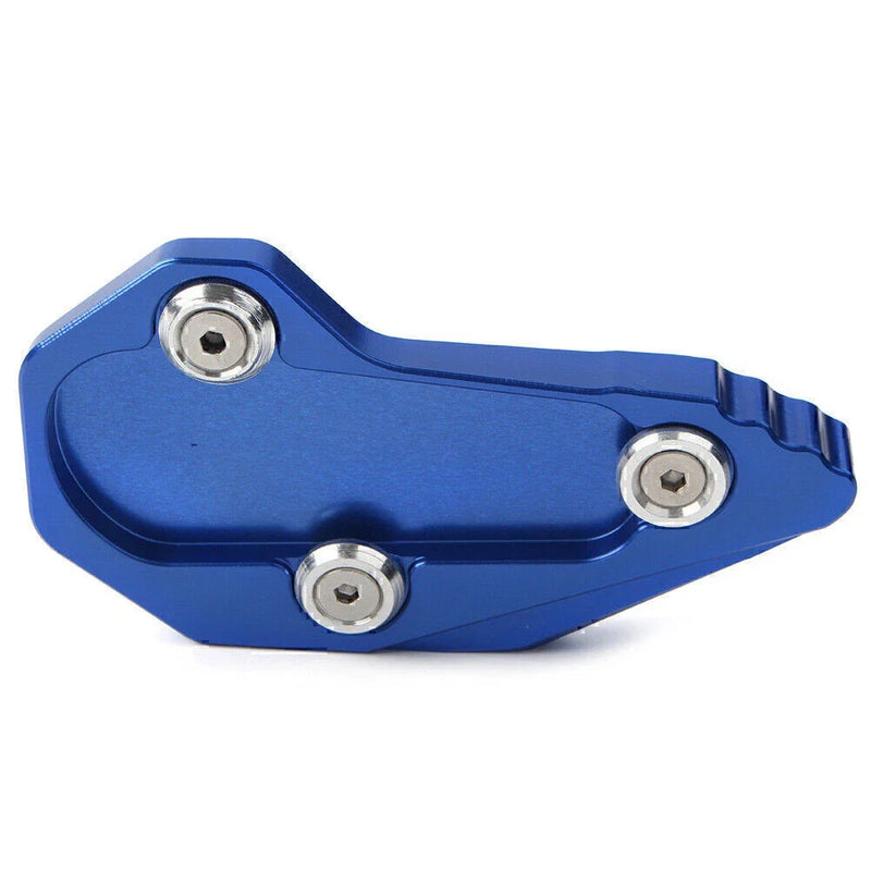 BMW R1200R R1200RS Blue Kickstand Side Stand Extension Pad (2015-2016)