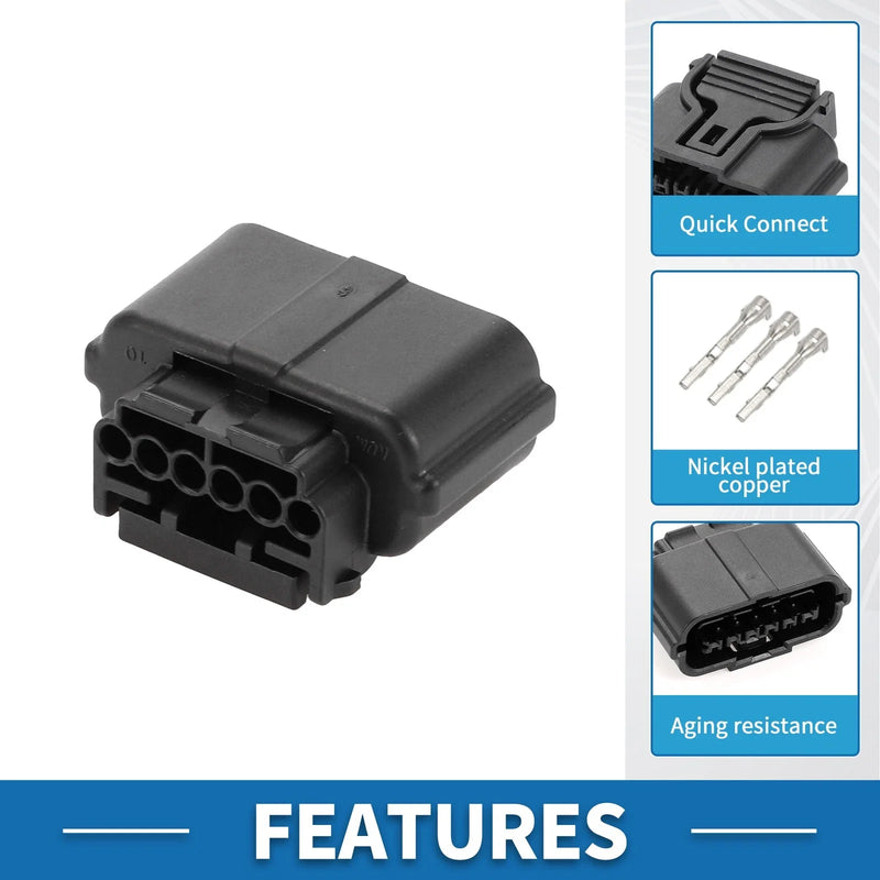 Renault 6 Pin Parking Assist Sensor Connector Plug
