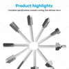 Electric Trimmer Tool 10 x 3mm Titanium Mini HSS Router Bits