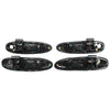 Toyota Landcruiser 100 105 Series Black Front & Rear Outer Door Handles