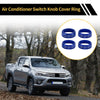 Toyota Tacoma A/C Heater 4WD Switch Knob Cover Ring Blue (2020–2023)