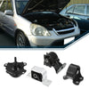 Honda CRV 2.4L 4WD Engine Motor Trans Mount Set (2002-2006)