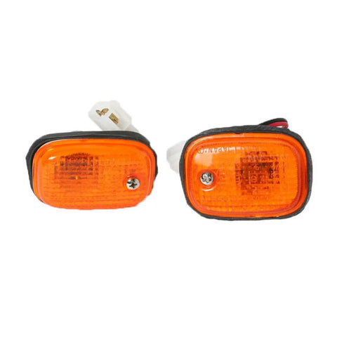 LH+RH Side Lights Marker Lamp Fits Nissan Navara D21 Truck Pickup 1994-98 D05