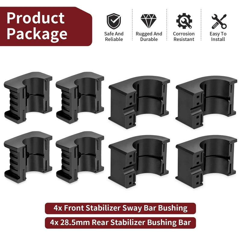 Polaris General Front + Rear Stabilizer Sway Bar Bushing (2017–2023)
