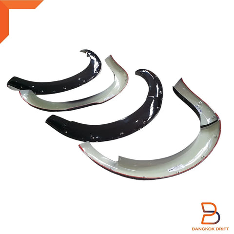 Nissan Navara NP300 D23 6" Black Bolted Fender Flares (2021-2023)