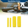 Motorcycle 1 1/8" / 29mm Hand Grips Rubber Yellow