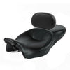 Harley Touring Glide Black Rider Driver Passenger Seat Backrest (09-23)