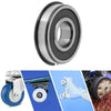 Deep Groove Ball Bearings 25x62x17mm Silver Tone Black