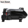 Subaru Forester, Impreza Black Inside Right Door Handle w/ Chrome Lever