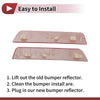 Chevrolet Equinox 1 Pair Rear Left & Rear Right Bumper Reflectors