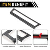 Chevy Colorado USB Charger Interface Panel Cover Carbon Fiber Pattern (2023-2024)