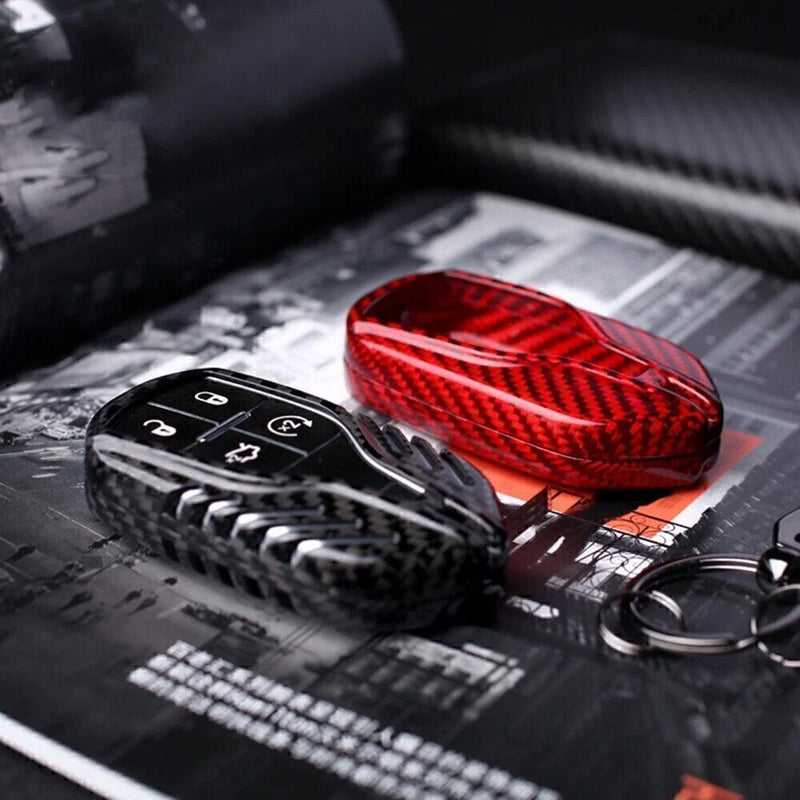 2013+ Maserati MSA Carbon Fiber Key Case Cover (2013 - )