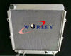 Toyota Land Cruiser LJ70 / 71 / 73 / 77 / 78 90-93 Alloy Radiator & Fan