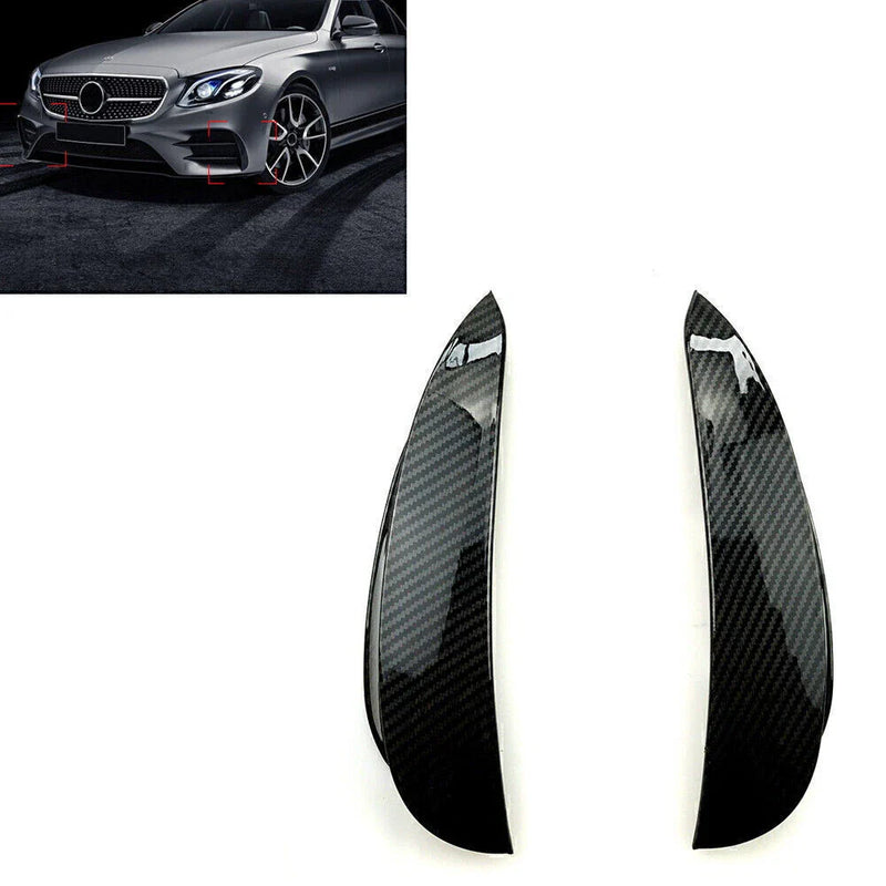 Mercedes W213 E200L E300L AMG Carbon Fiber Side Air Vent Trim (2016-2023)