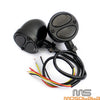 Harley Dyna Softail Sportster Black LED Turn Signal Light (2004-2023)