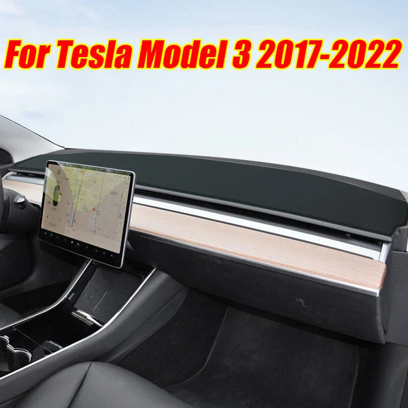 Tesla Model 3 Dashboard Cover Dash Protector Pad Mat (2017–2022)