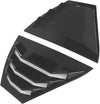 Nissan Sentra Carbon Style Rear Window Louver Vent Shutter Trim (2024–2025)