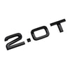 Honda Accord Trunk Cover 2.0T Logo Sticker Black (2018-2022)